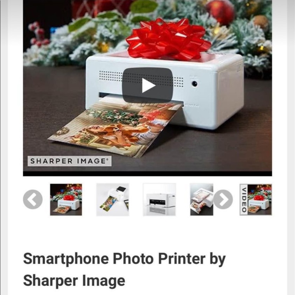 Smartphone Photo Printer